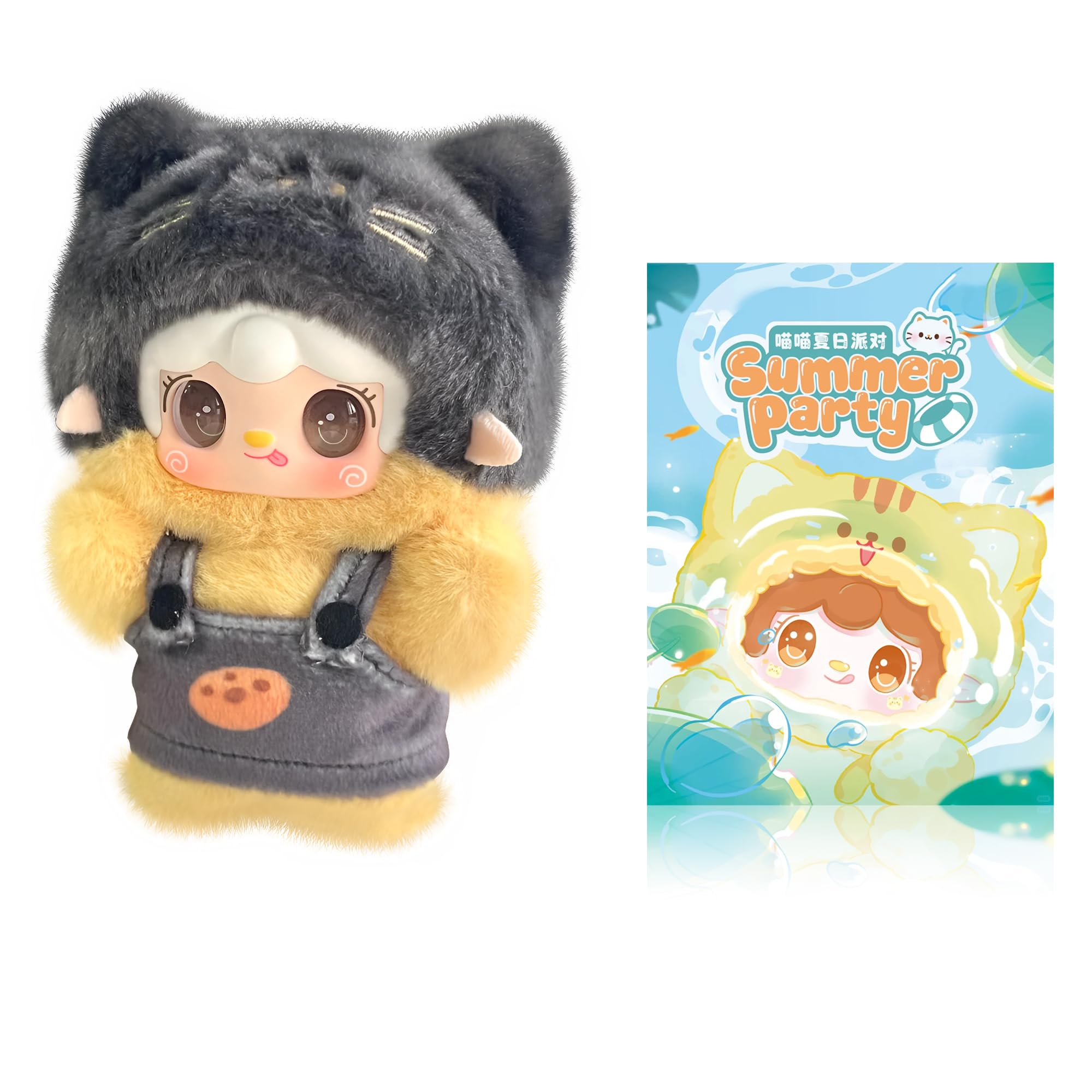 Amazon.com: BGVEI Yooki V12 Blind Box Plush Figures Summer Party