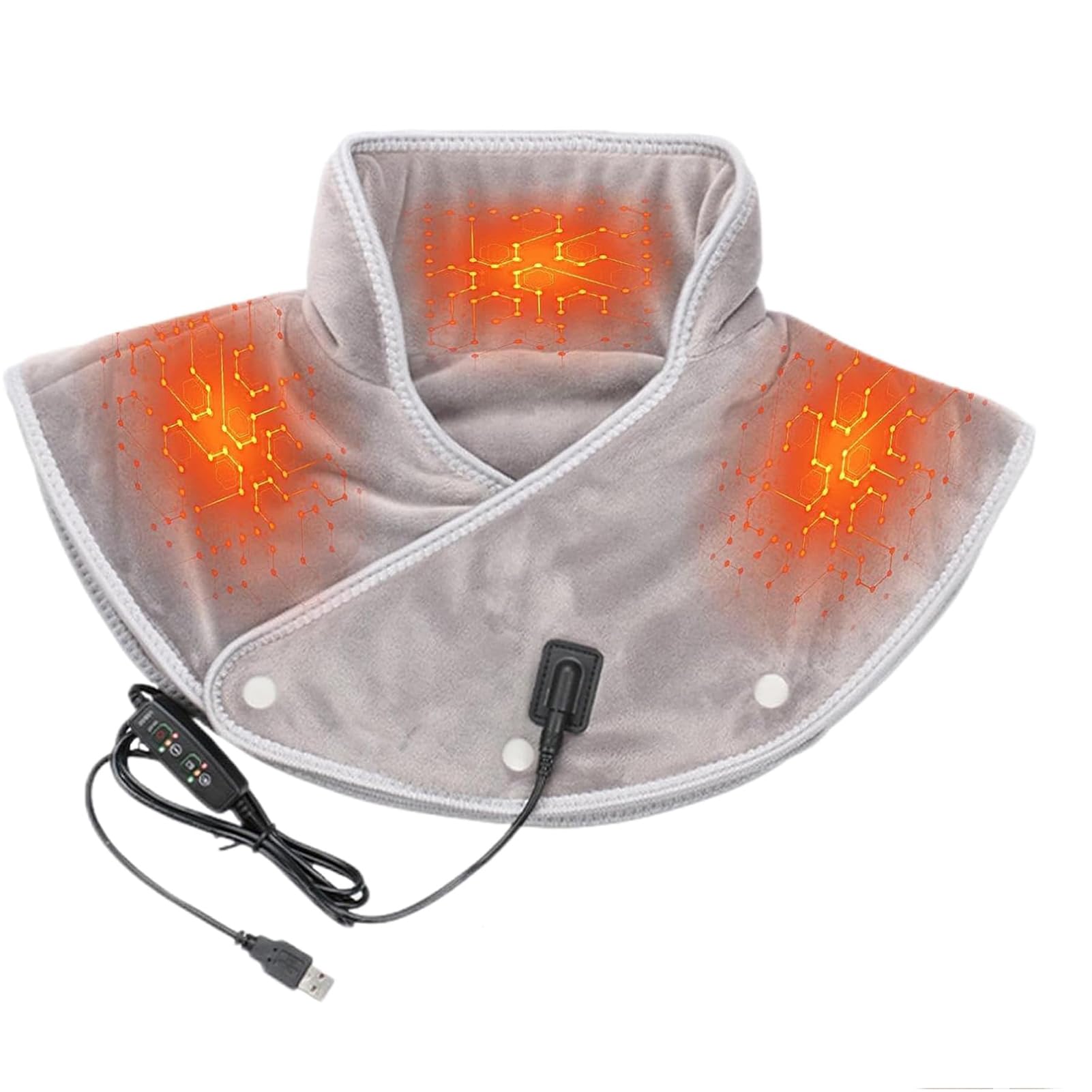 Coussin chauffant électrique USB pour le cou pour vos pauses détente au bureau