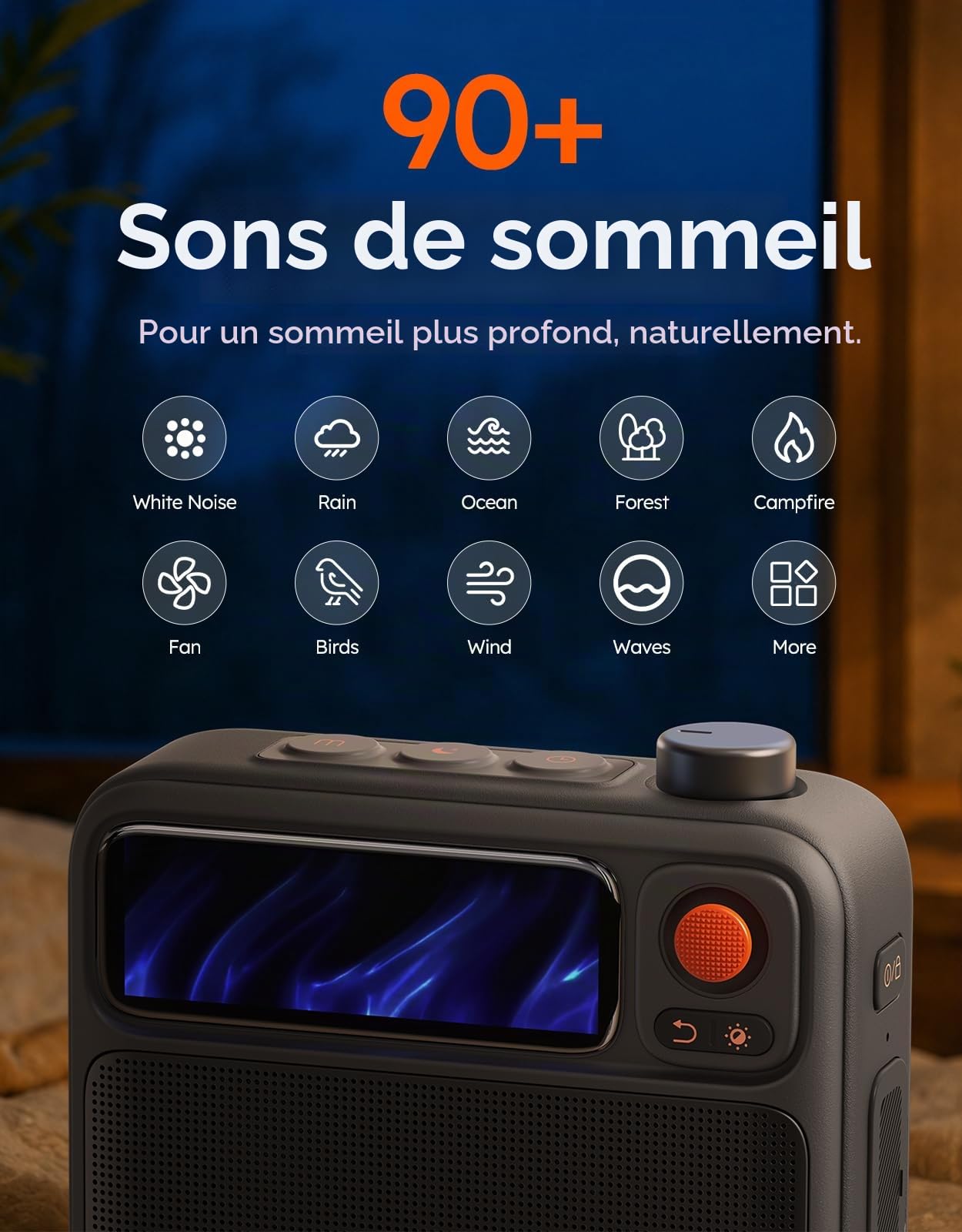 Divoom FlowToo Schlafsoundmaschine & Times Gate WiFi Pixel Art Display – 90+ Schlafsounds, Bluetooth-Lautsprecher, RGB-Digitaluhr, App-Steuerung und Desk Setup Geschenk