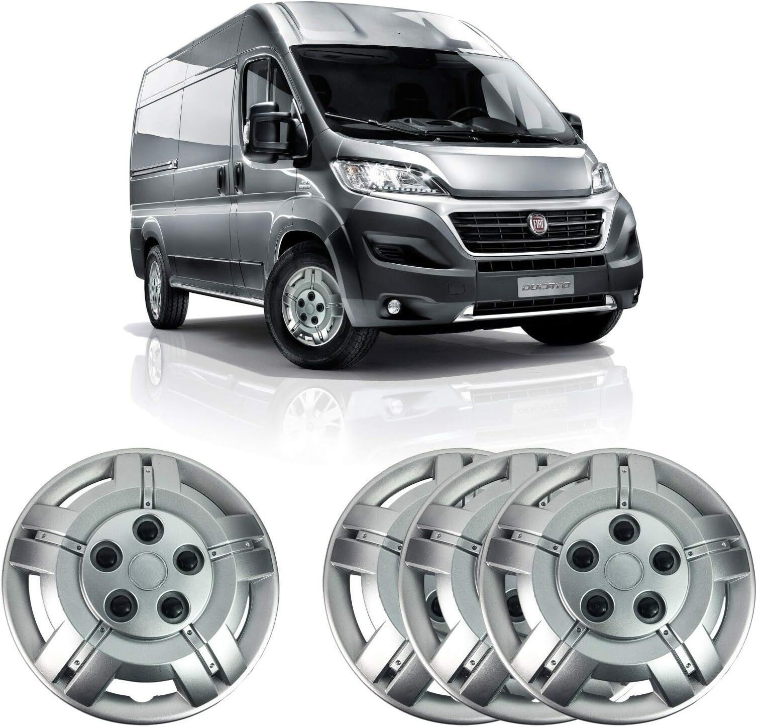 Enjoliveurs 38,1cm Transit Mk8 - Lot De 4 Pièces 2040065