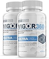 Vista 1 de MURAM Vigor 360 Ultra Complex Elite Series Vigor360, Vigor 360 Pastilla, máxima fuerza Vigor360ultra, paquete de 2 botellas, suministro de 60 días