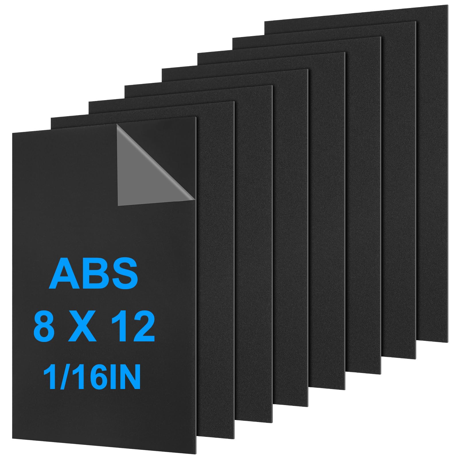 White ABS Plastic Sheet - Durable & Moldable -8