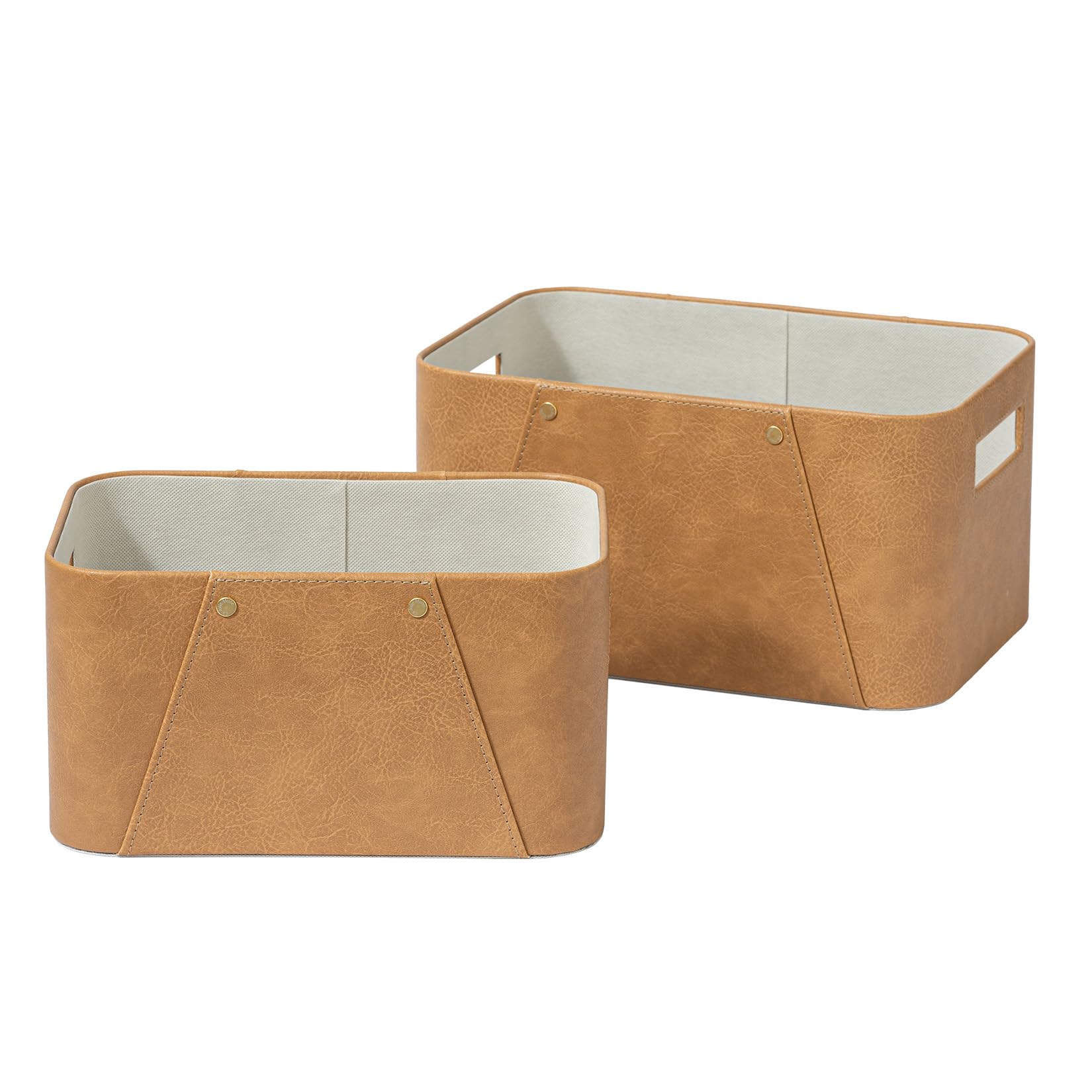 Amazon.com: LA JOLIE MUSE Storage Baskets for Organizing, 2 Pack