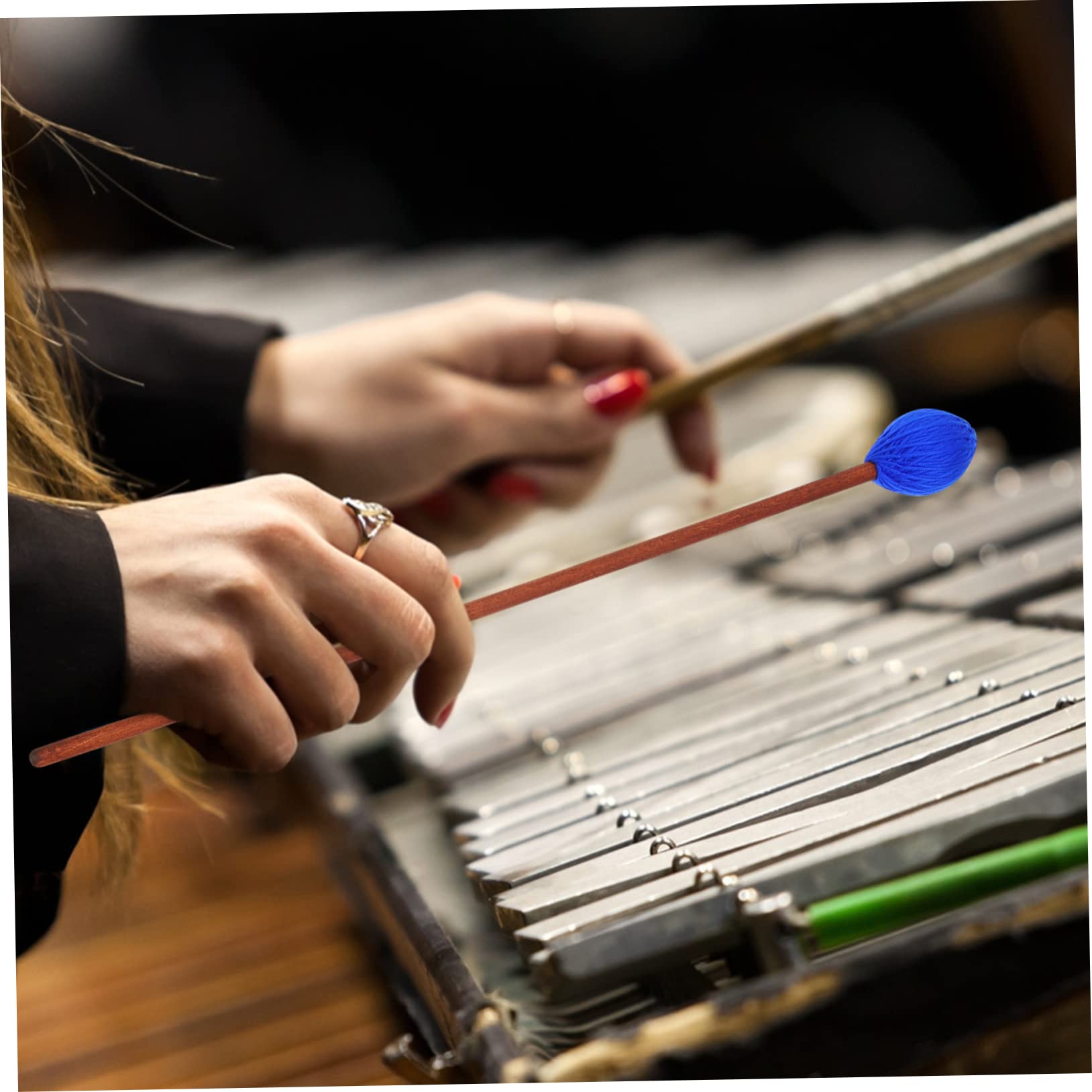 ifundom 8stücke Marimba Mallets Für Zungentrommel Ergonomische Schlägel Mit Polierten Kanten Langlebig Und Bequem Für Percussioninstrumente