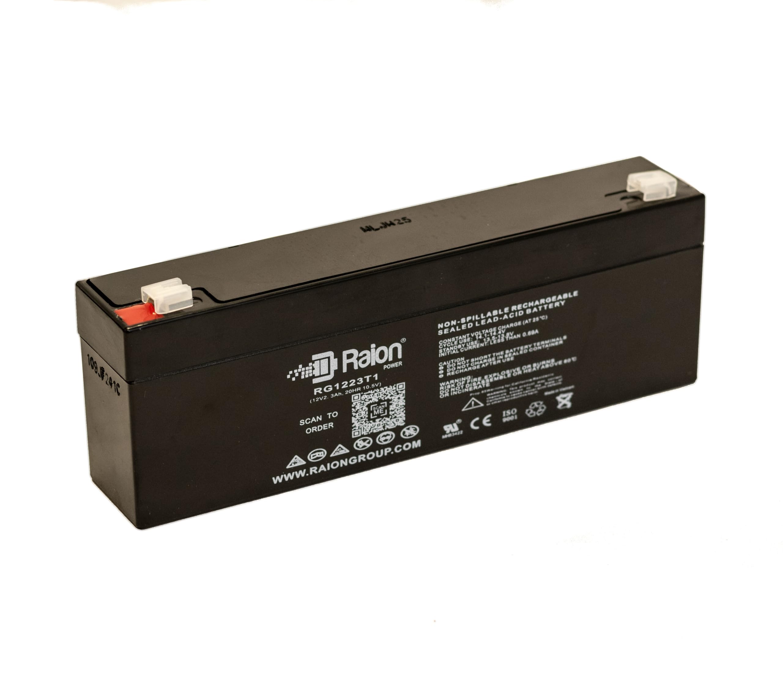 Raion Power 12V 2.3Ah Replacement SLA Battery for Power Patrol SLA1015-1 Pack