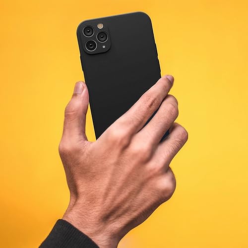 Miniatura 7 de Red Ember Funda a prueba de golpes para iPhone, funda protectora ultradelgada de silicona líquida con acabado mate con forro de microfibra suave