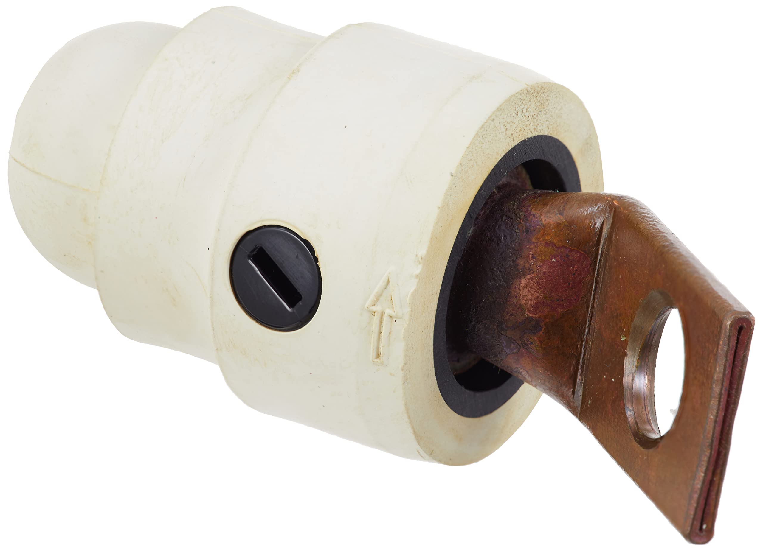 Leviton 18F21-UW conector hembra blanco para barra de bus en angulo 400A 3