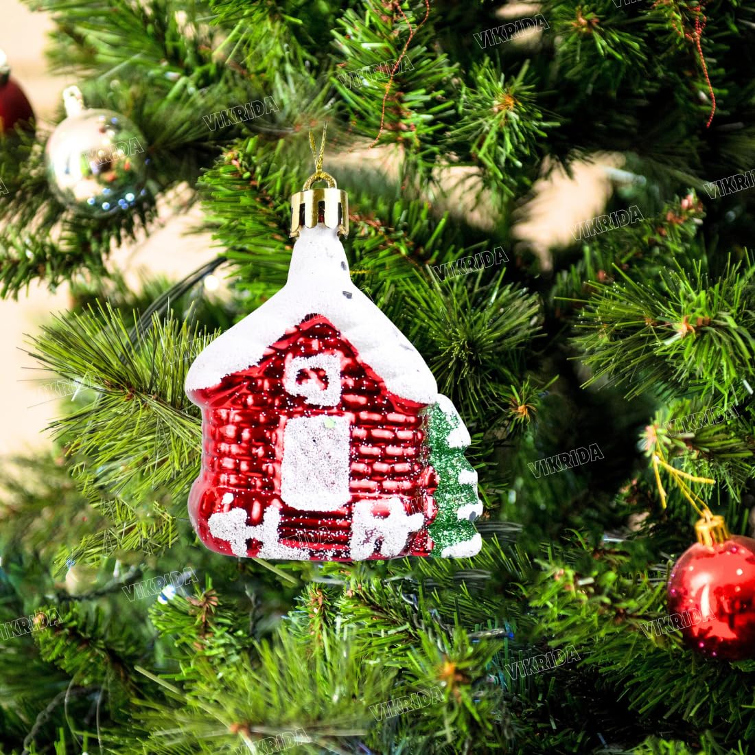 VikriDA Christmas Ornaments - Festive Tree Decorations -5 VikriDA Christmas Ornaments - Festive Tree Decorations -5