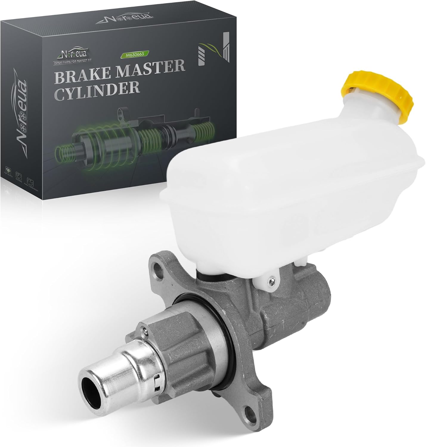 Brake Master Cylinder with Reservoir for Dodge Grand Caravan 2009-2015 - Replacement for OEM #M630663, 4877805AE, 4877805AC