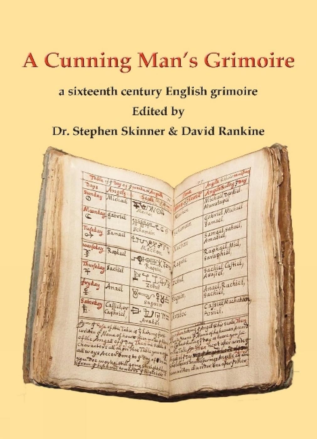 Cunning Man's Grimoire A Sixteenth Century Grimoire (Hardback Book)