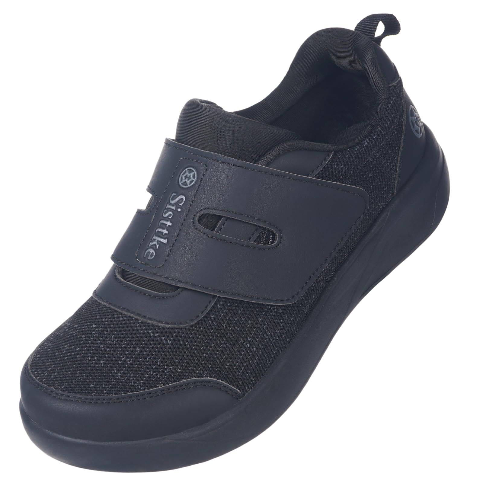 Zapatos para diabéticos de mujer Sisttke con puntera espaciosa contra el dolor de pies 8