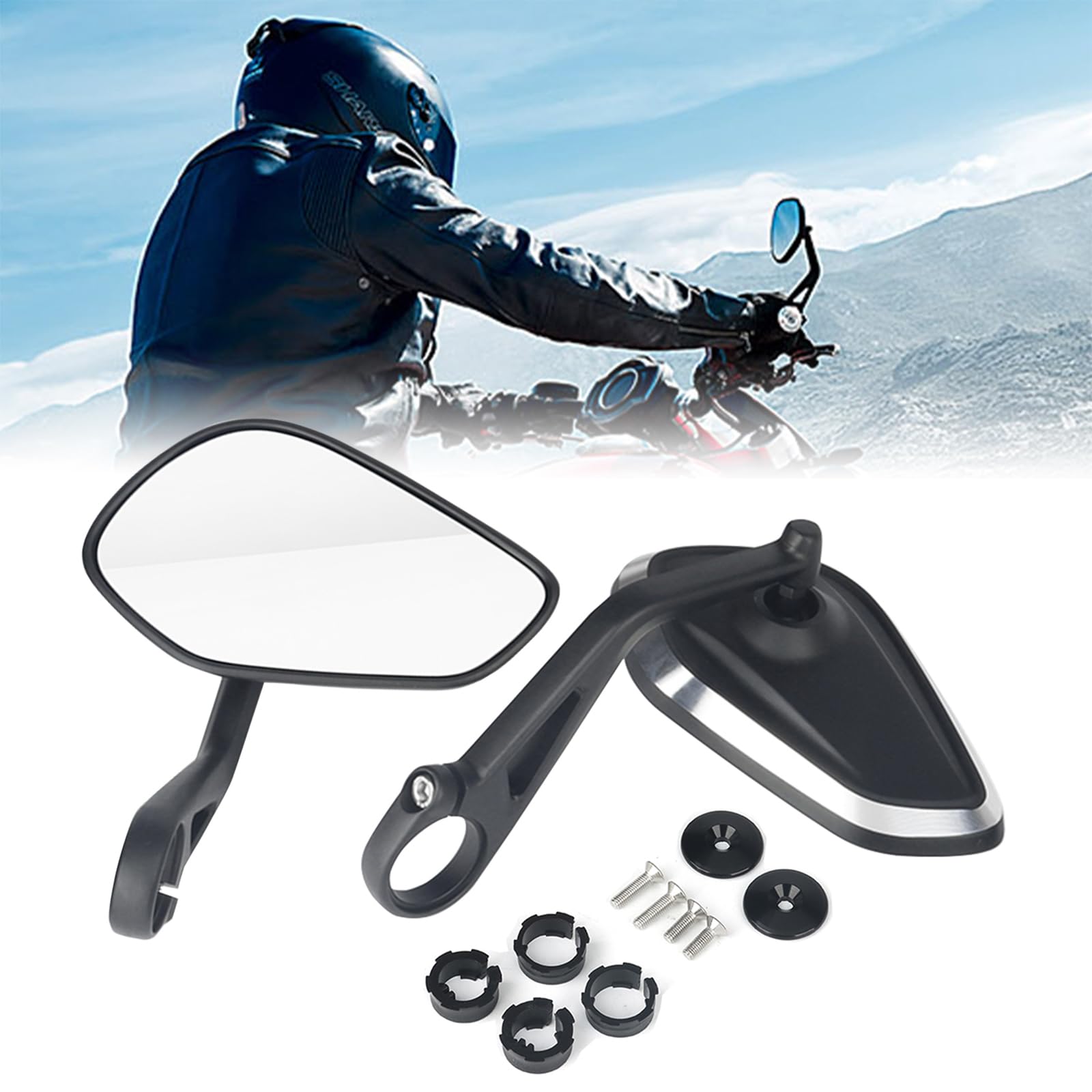 Amazon.com: FWXEOZ Bar End Mirrors for Motorcycles Rocket 3