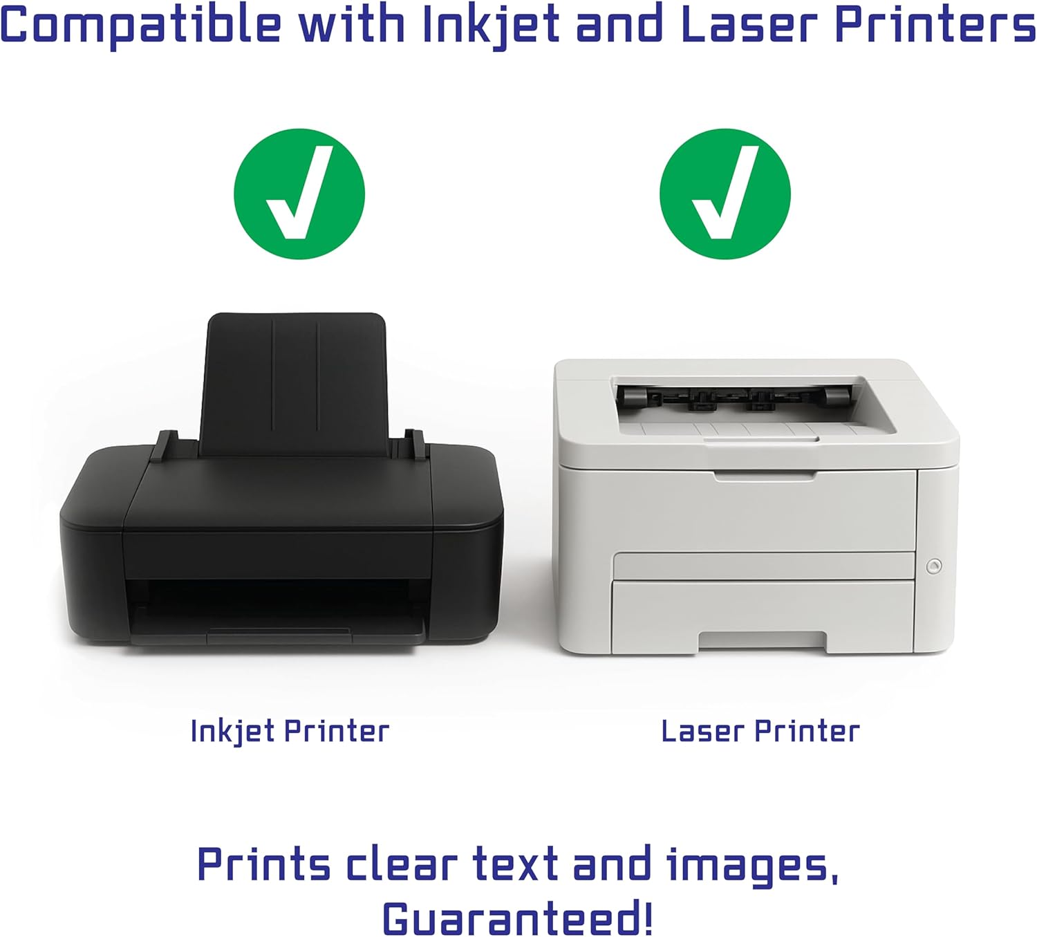 Printable Shipping Address Label Easy to Peel | 1.75" x.50 Customizable Stickers White | 800 Count | 10 Sheets Total | Permanent White Matte | Compatible with Inkjet and Laser Printer | Blank Labels - Image 3