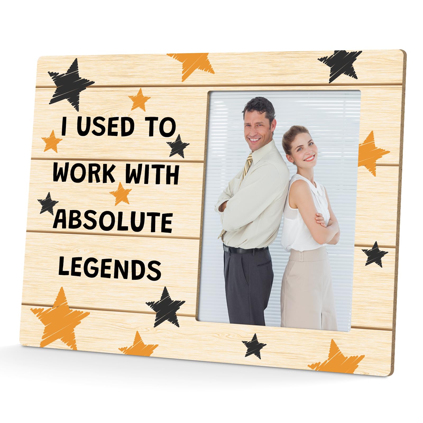 Retirement Gifts for Women Men Mom Teacher Nurse Coworker Retirees Happy Retirement Party Decorations Wood Picture Frame Farewell Gifts for Coworkers Photo Frame Coworker Leaving Gift for Women