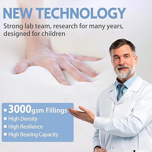 Miniatura 9 de wanan Sofá para niños, 10 unidades, sofá infantil con sofá modular para niños para sala de juegos, dormitorio, sofá multifuncional 10 en 1 para