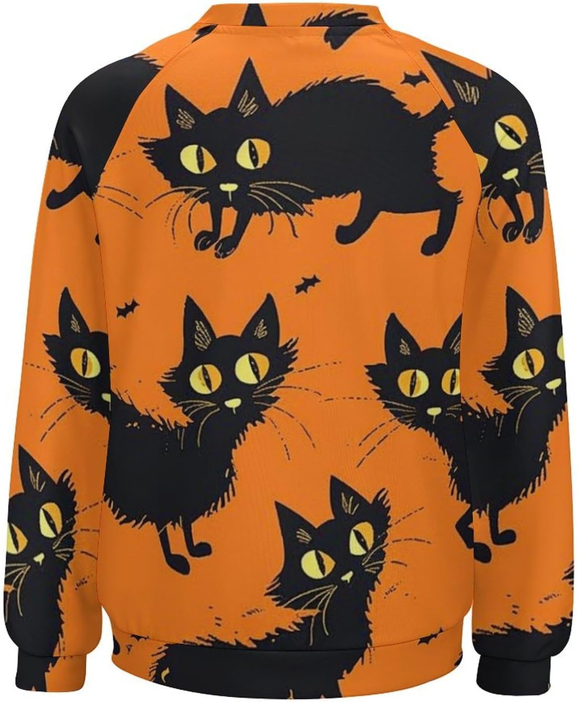 domirica Sweatshirt for Women Halloween Print Fashion Comfy Fall Oversized Outfits Crewneck Lightweight Cotton Shirts