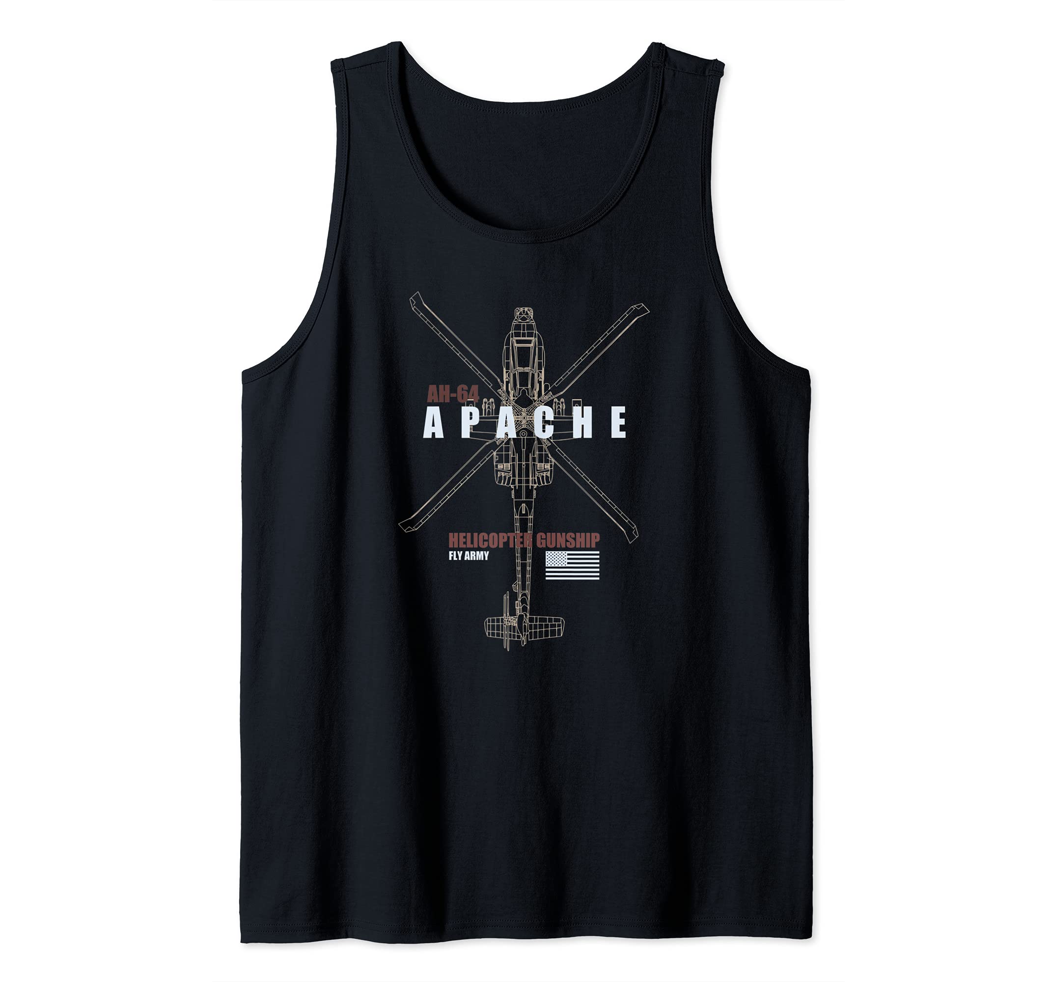 AH-64 Apache Tank Top