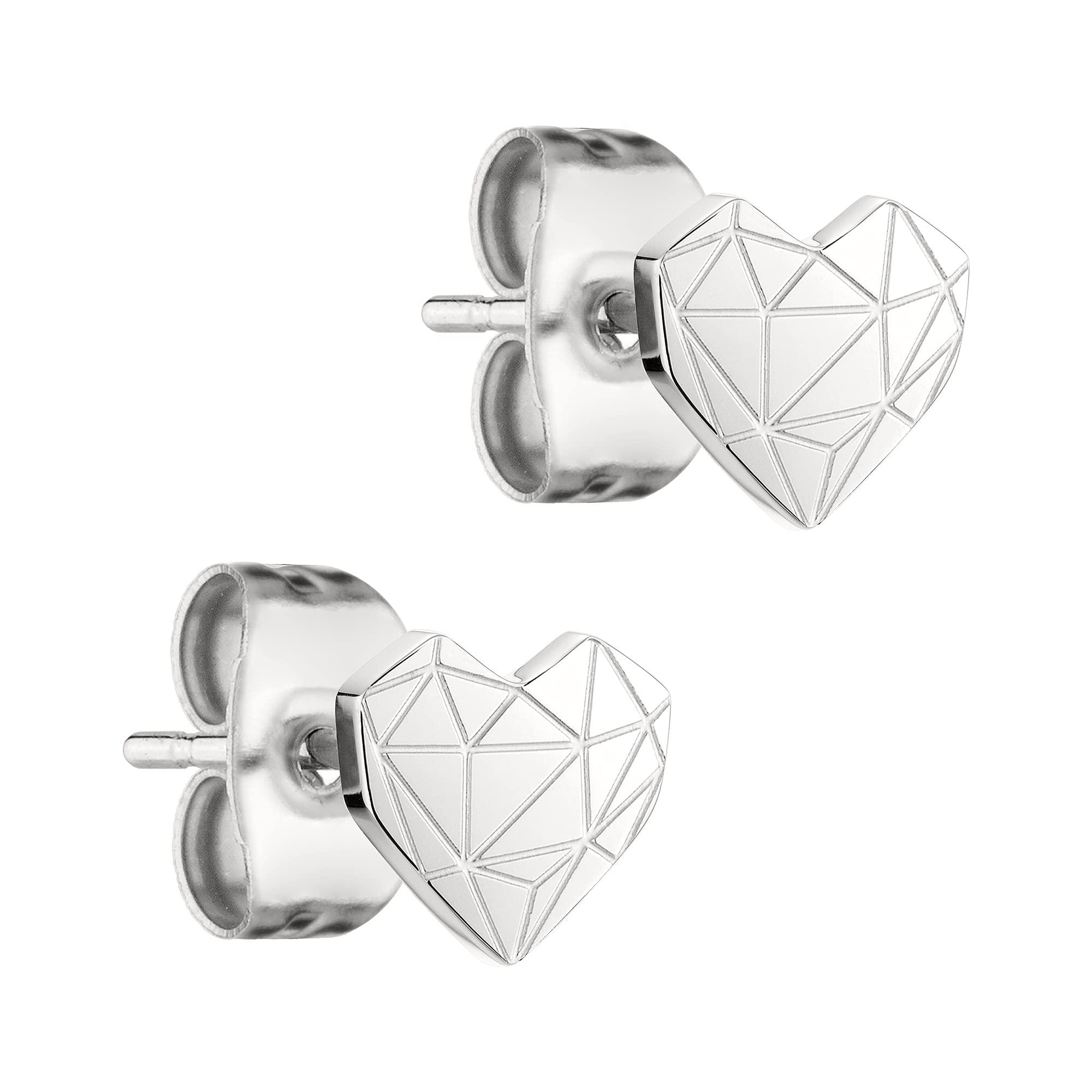 Ohrstecker Mini Broken Heart Edelstahl