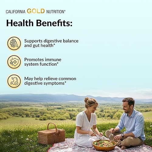 Vista 4 de California Gold Nutrition LactoBif® 30 Probióticos, 30 mil millones de UFC, 60 cápsulas vegetales