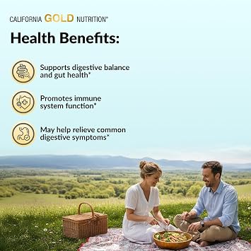 California Gold Nutrition LactoBif 30 Probiotics, 30 Billion CFU, 60 Veggie Capsules