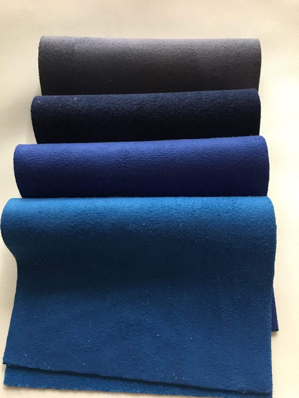 LUVFABRICS Luxury Upholstery Automotive Commercial Hospitality Uni-Suede Multipurpose Fabric DIY Project Home Furniture Costume & More! (HOT Rod Blue)