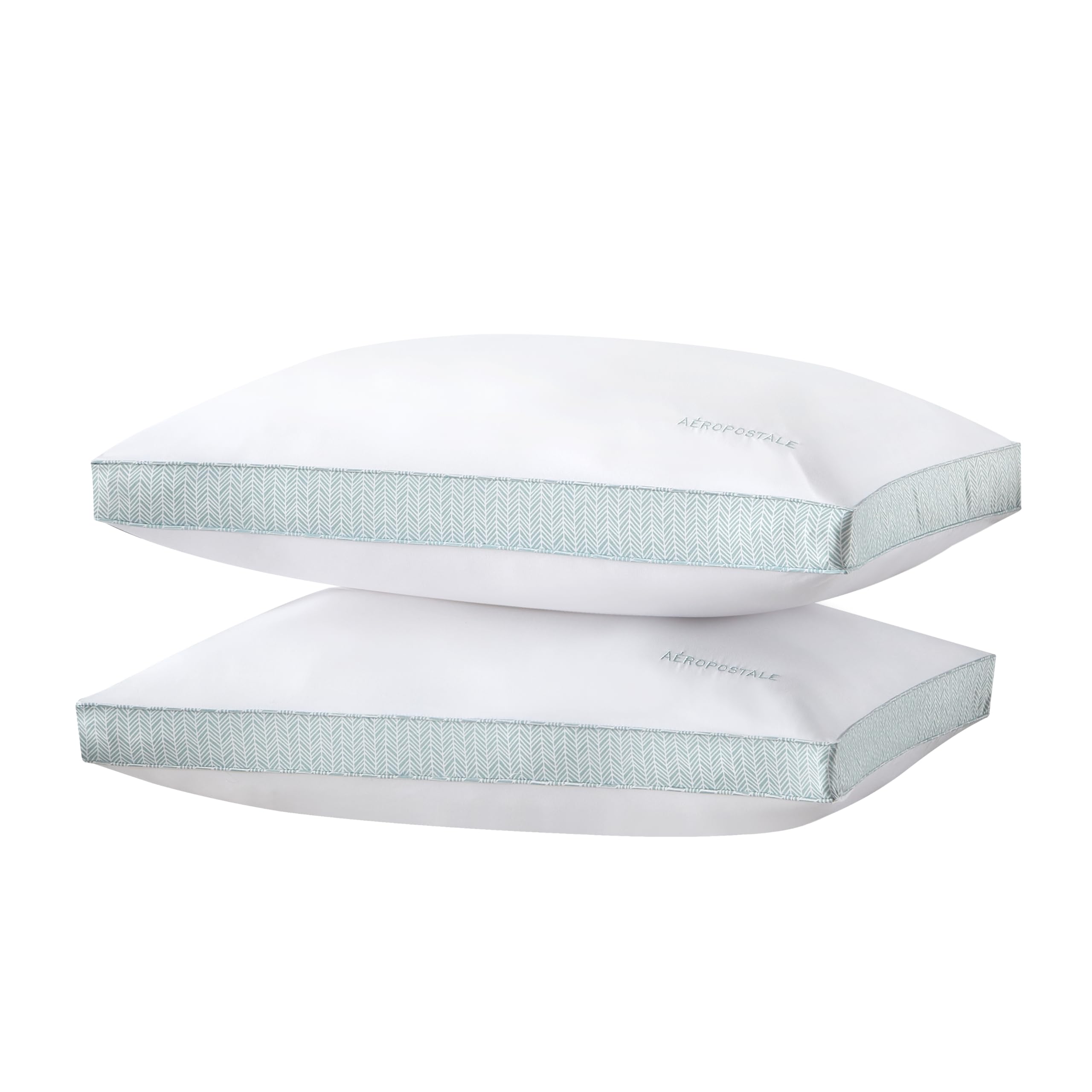 Aeropostale Gusset Bed Pillow Standard White