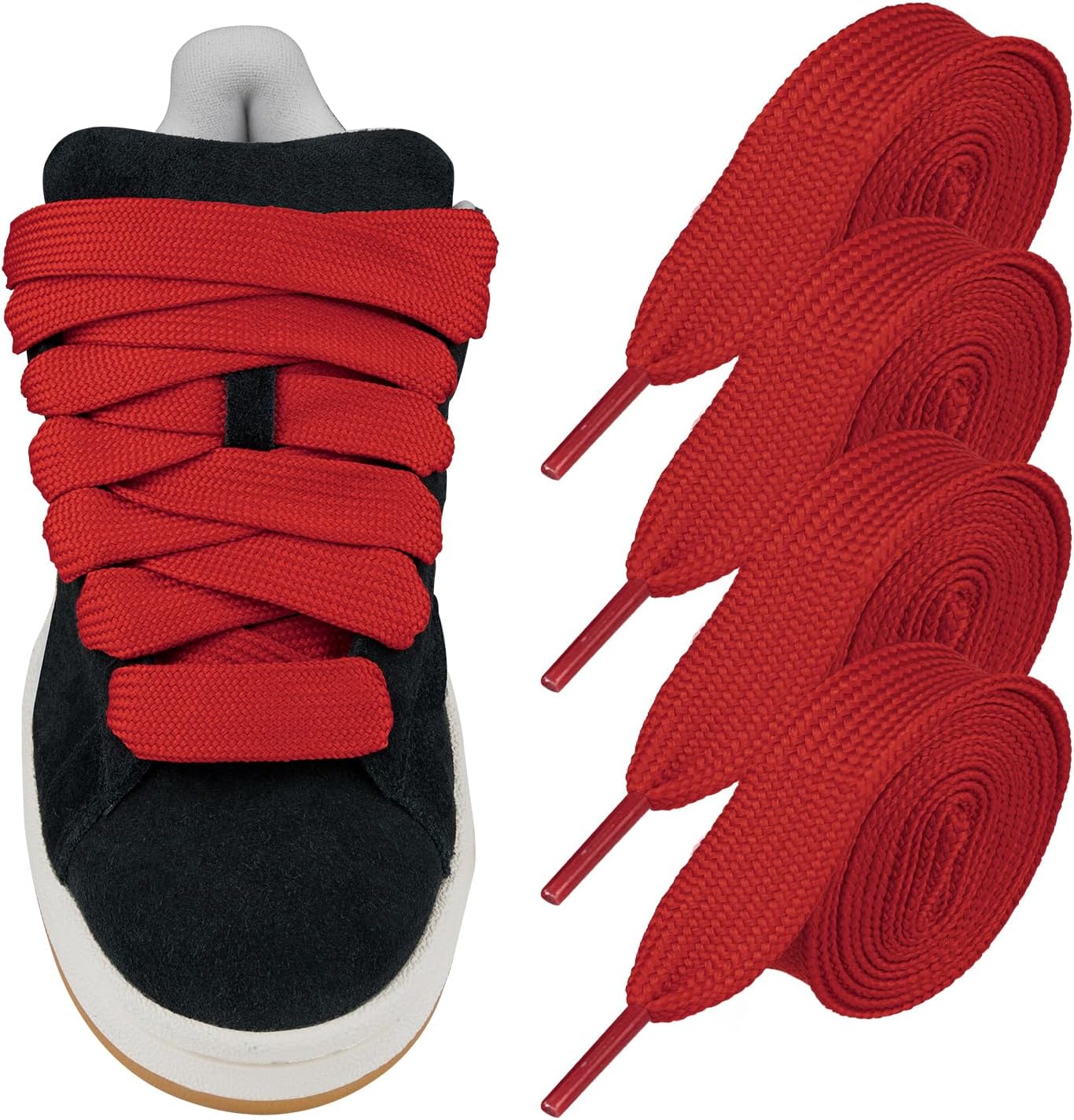 adidas red shoelaces