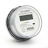 Digital RV Electric Usage Meter, 120/240V Single Phase, Electricity Usage Meter, Power Energy Meter, KWh Sub Meter, ANSI Form 2S Plug-in Electric Submeters for RV Power, Rental Units