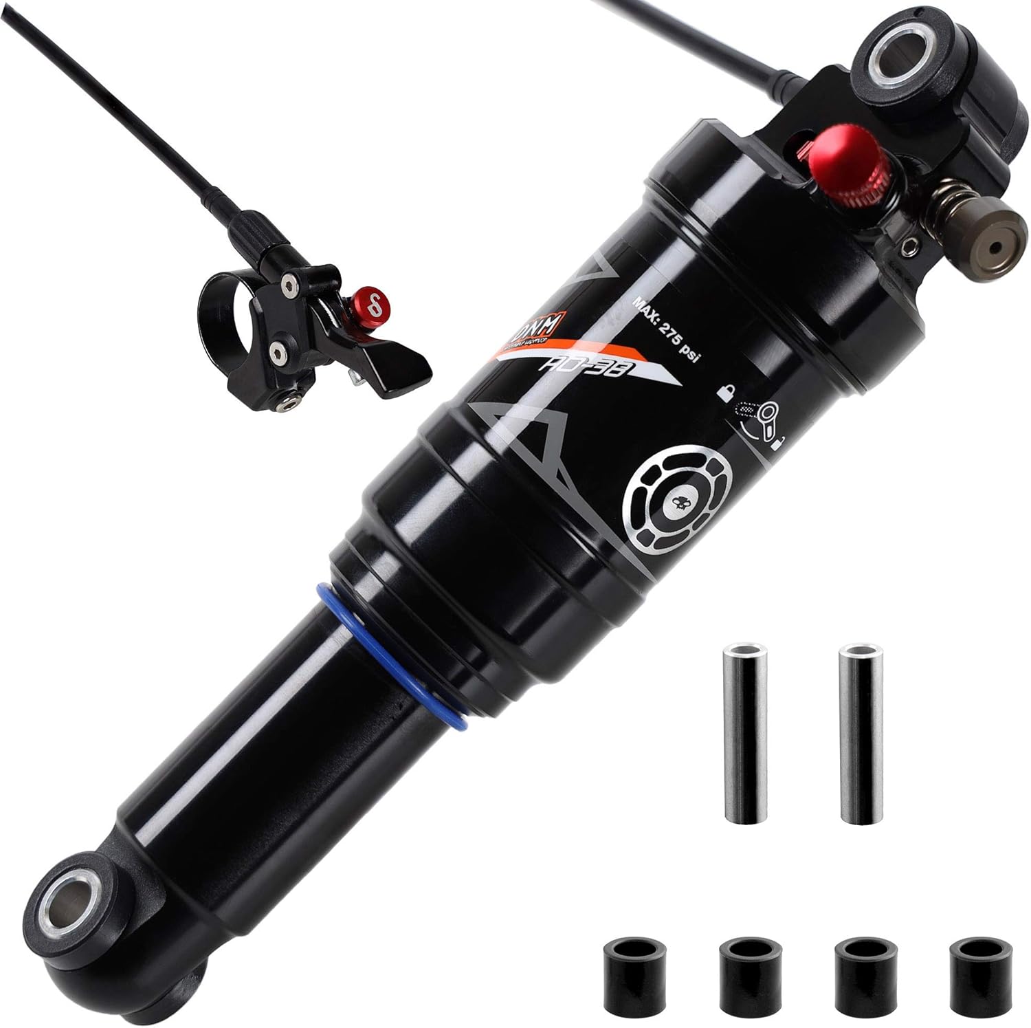 DNM Mountainbike MTB Air Rear Shock Rebound/Remote Lock Out/Air