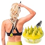 Cactus Scratcher Extendable Telescopic Back Scratcher - Extends 25 Long Double Sided Retractable Scratching Tool for Hand, Neck, Head, and Body - Universal Gift for Family, Pets, and Friends, Yellow