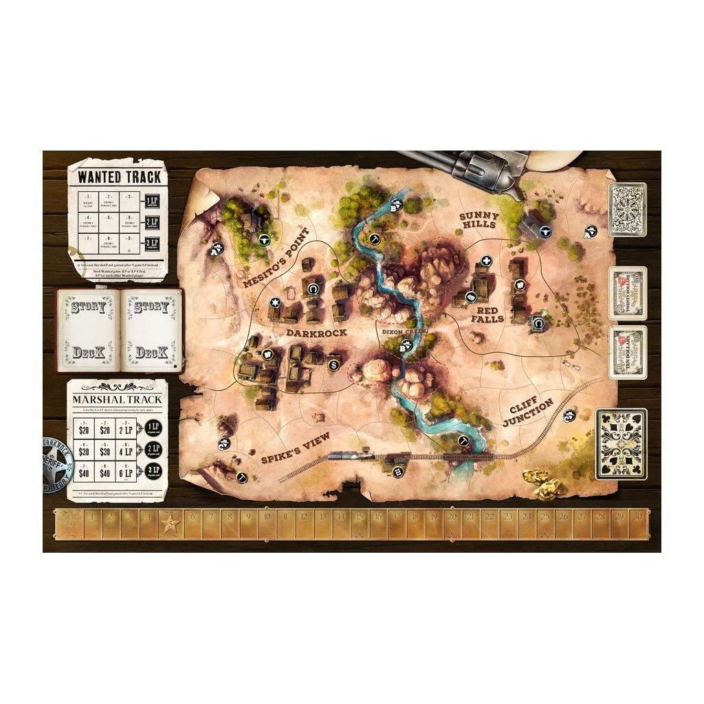 Matagot Western Legends Jeu de Plateau SWES001, 2,d'or,Or