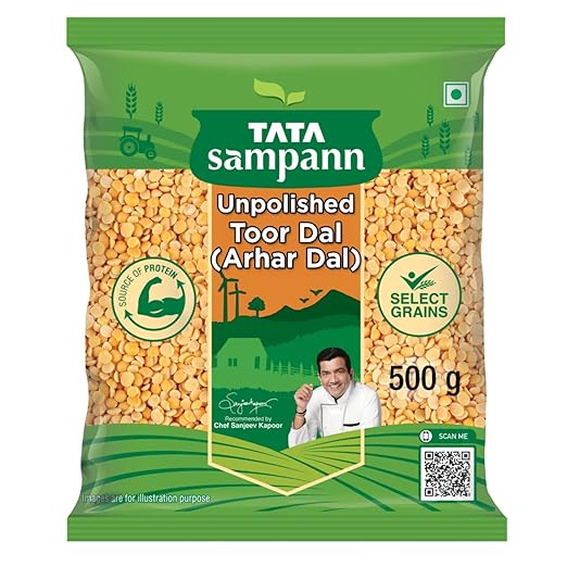 Tata Sampann Toor Dal, 500g