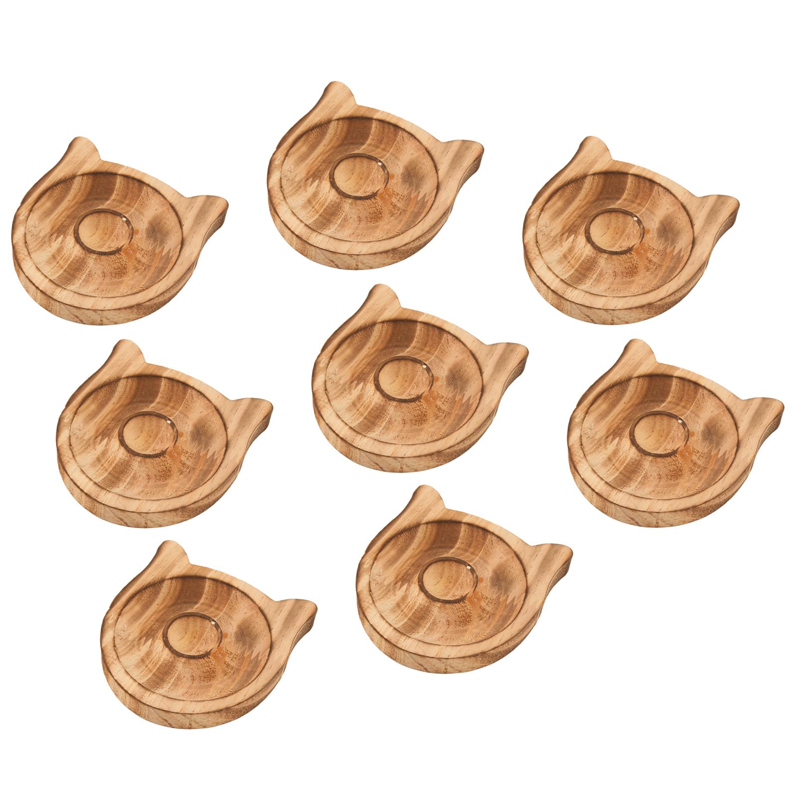 Présentoir à bijoux pour magasin de détail en bois massif | Lot de 8 Omabeta