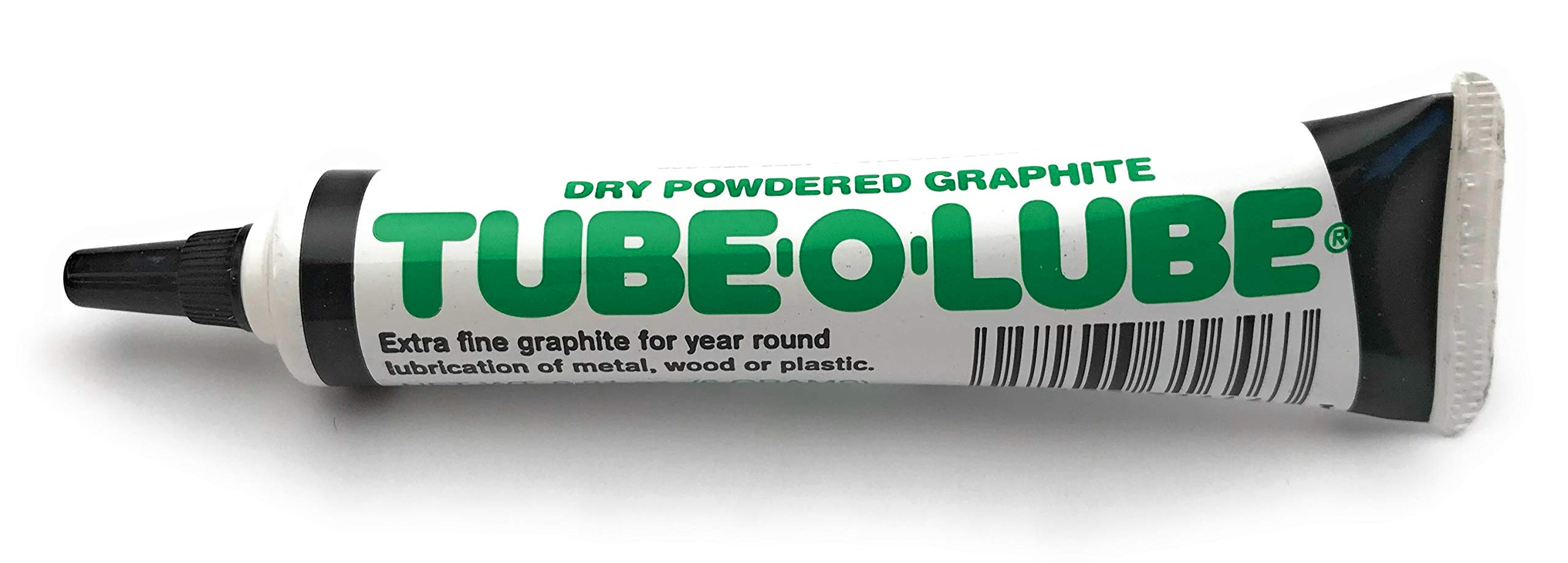 Dry Powdered Graphite Tube-O-Lube for metal wood or plastic