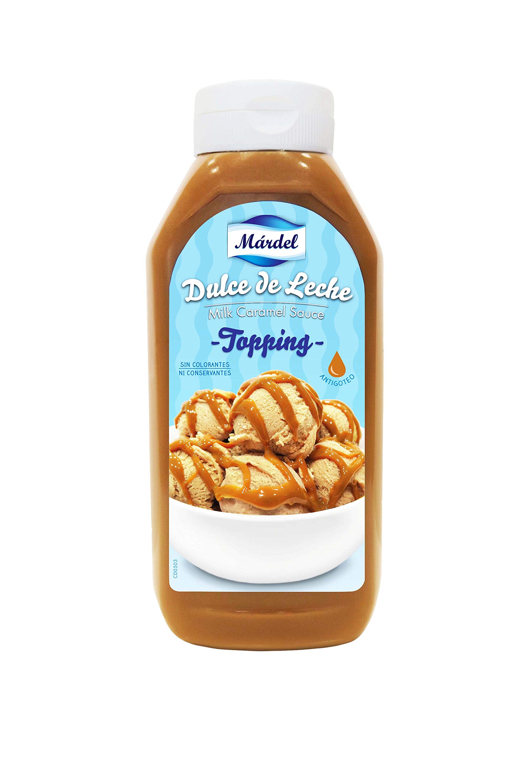Dulce de Leche Mardel Topping PACK 6x1,2Kg