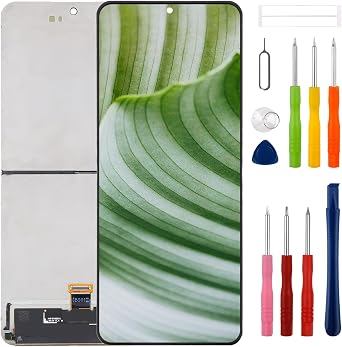 New LCD Display for Galaxy Z Flip4 SM-F721 6.7 with Upgraded Repair Tools Kit