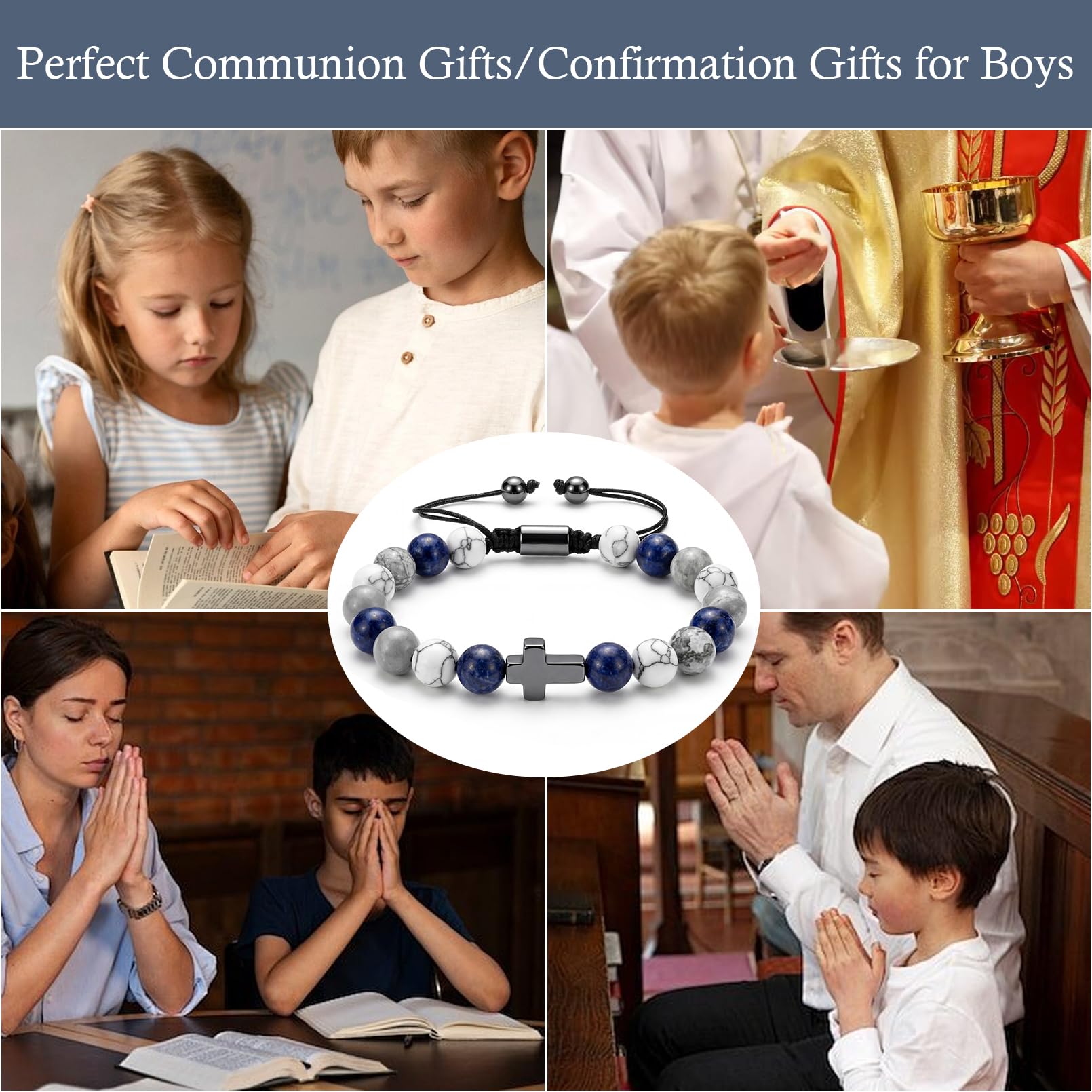 10th 13th 16th Birthday Gifts for Boys, Braided Rope Rugby Bracelets with Tiger Eye Obsidian, Rugby Bracelet Gifts for Teenage Boys Son Nephew Brother Grandson