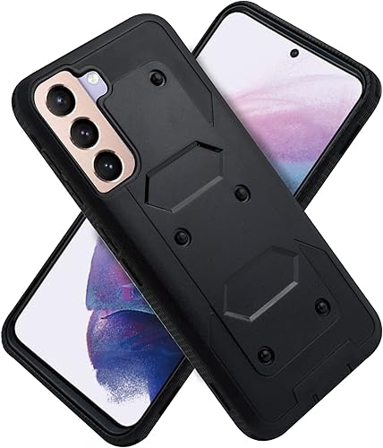 Miniatura 9 de Funda para Samsung Galaxy S21 Plus de 6.7 pulgadas, con clip para cinturón, protección de cuerpo completo, protector de pantalla integrado, funda