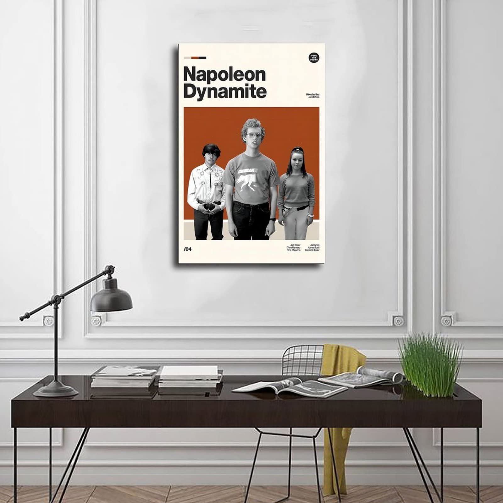 napoleon dynamite 5 A4 Poster on Canvas - Movie Art Poster in varie dimensioni per idee soggiorno o camera da letto. Immagini di film cult senza bordi Classic Iconic 70s 80s 90s