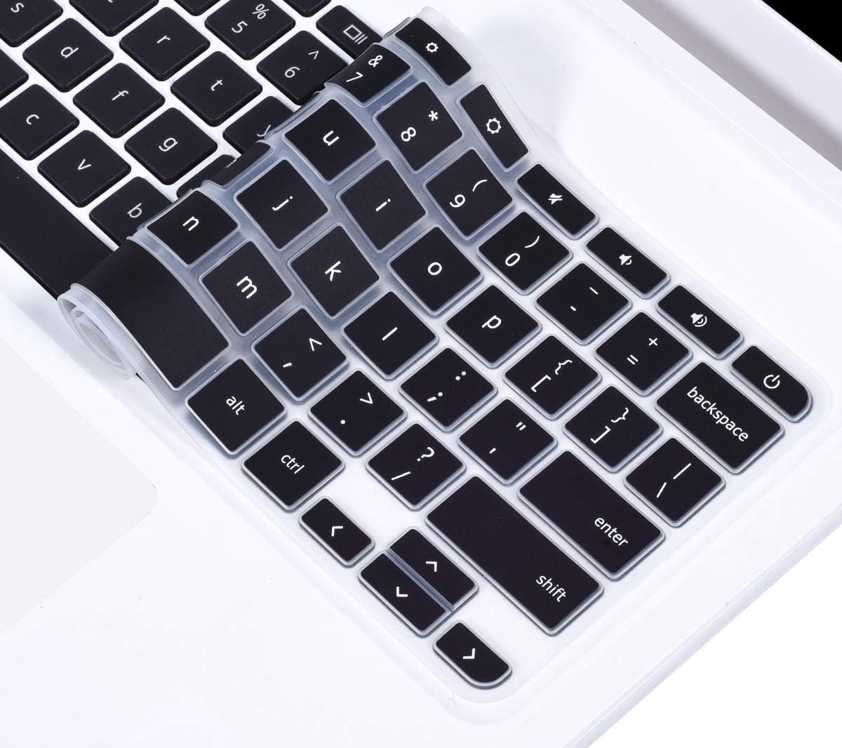 Keyboard Cover for Acer Chromebook 314 514 714 CB314 CB514 CB714, Acer Chromebook Spin 11 311 CP311 C733 511,Chromebook 14 CB3-431 CP5-471 Keyboard Protector Skin, Black