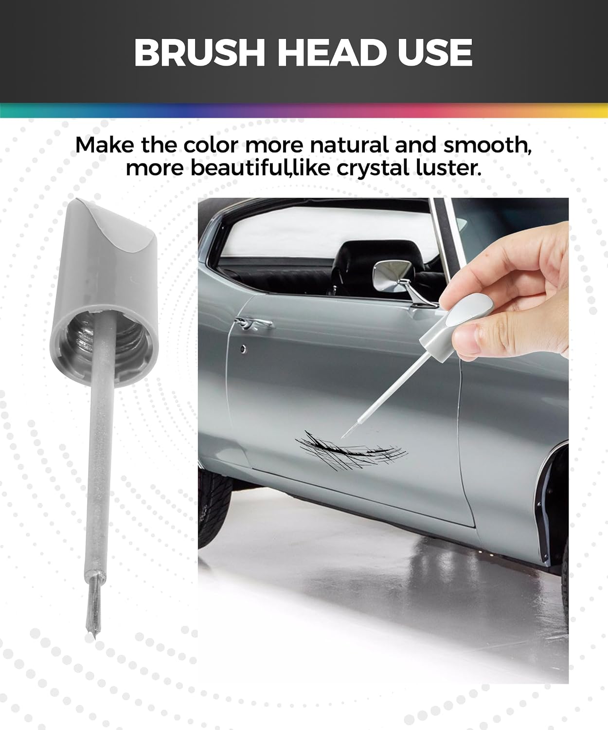 Car Paint Scratch Repair,Touch Up Paint for Cars,Touch Up Paint Pen,Car Accessories Car Scratch Repair,Car Touch Up Paint,Car Scratch Remover Pen,Car Paint Pen for Erase Car Scratches (Silver) thumbnail