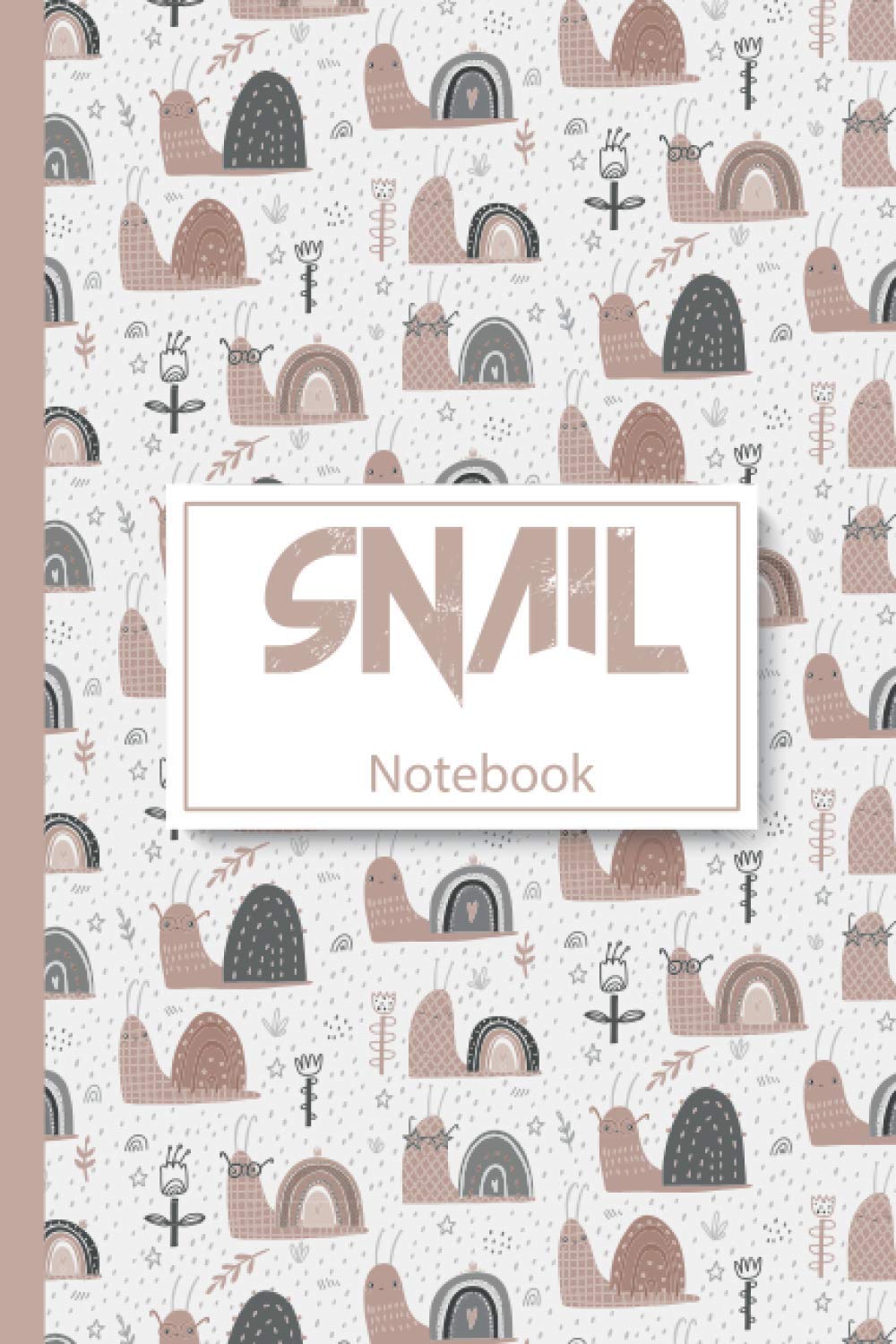 Snail: Notebook Journal Planner 6” X 9” 100 pages