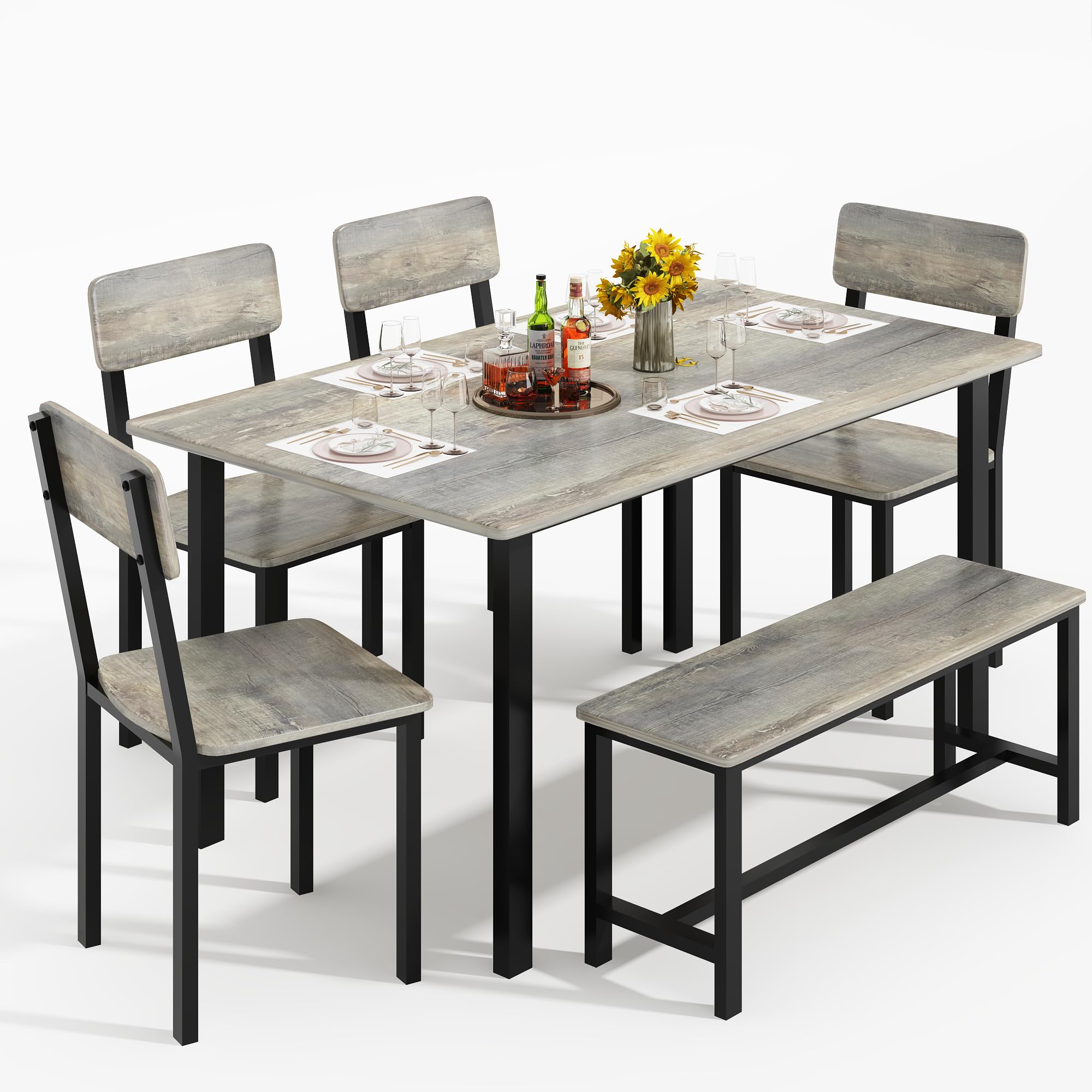 AWQM 6-Piece Dining Set
