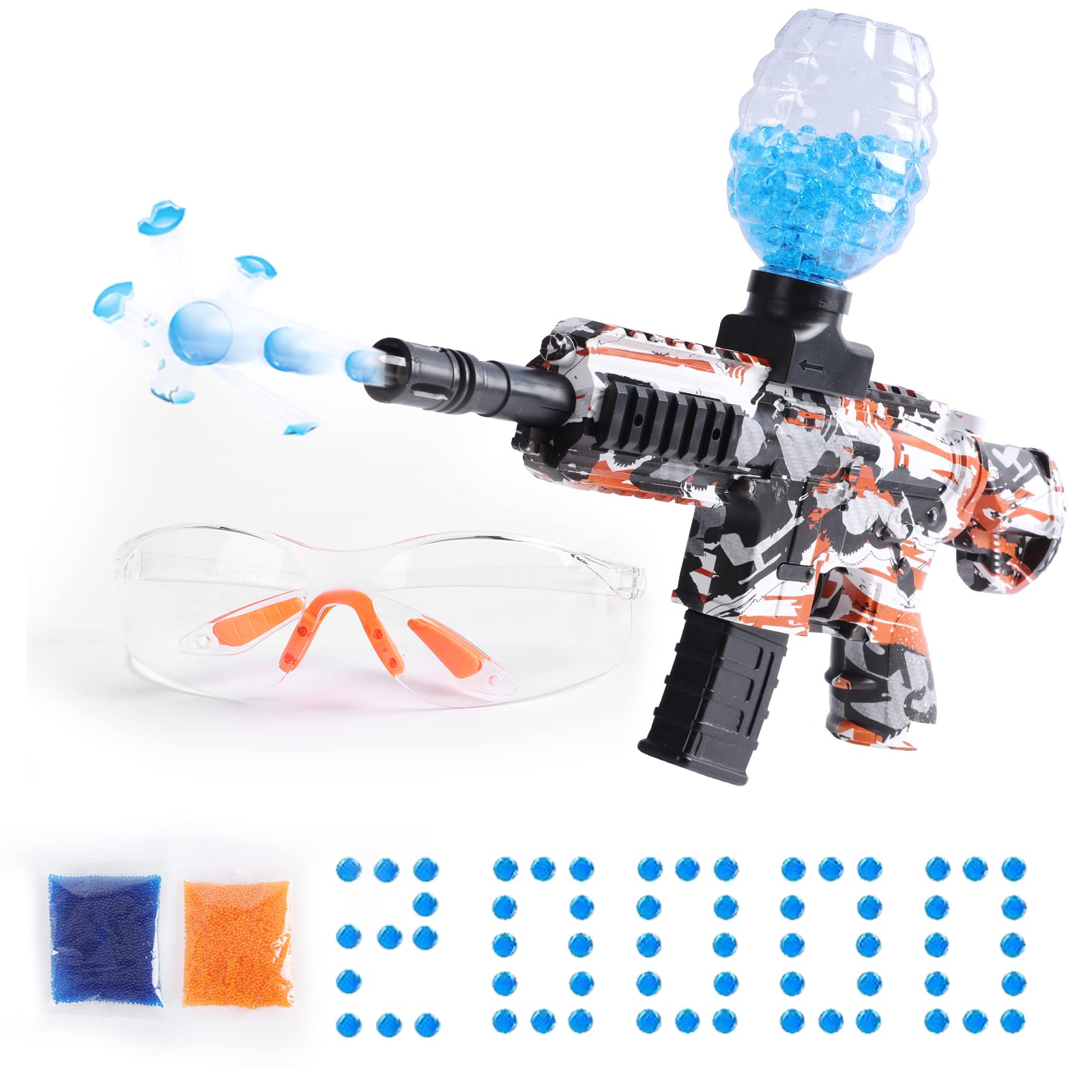 Gel Blaster ,Splatter Ball Gun with Water Beads,Squirt Guns Electric