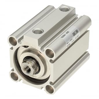 SMC CQ2B40TF-15DZ 15 MM STROKE, 40 MM BORE, AIR CYLINDER, COMPACT CYLINDER, DOUBLE ACTING, G THREAD, METRIC, PNEUMATIC TYPE, SERIES NCQ2/CQ2, STANDARD BODY, STANDARD ROD, THROUGH HOLE MOUNT, WITHOUT M