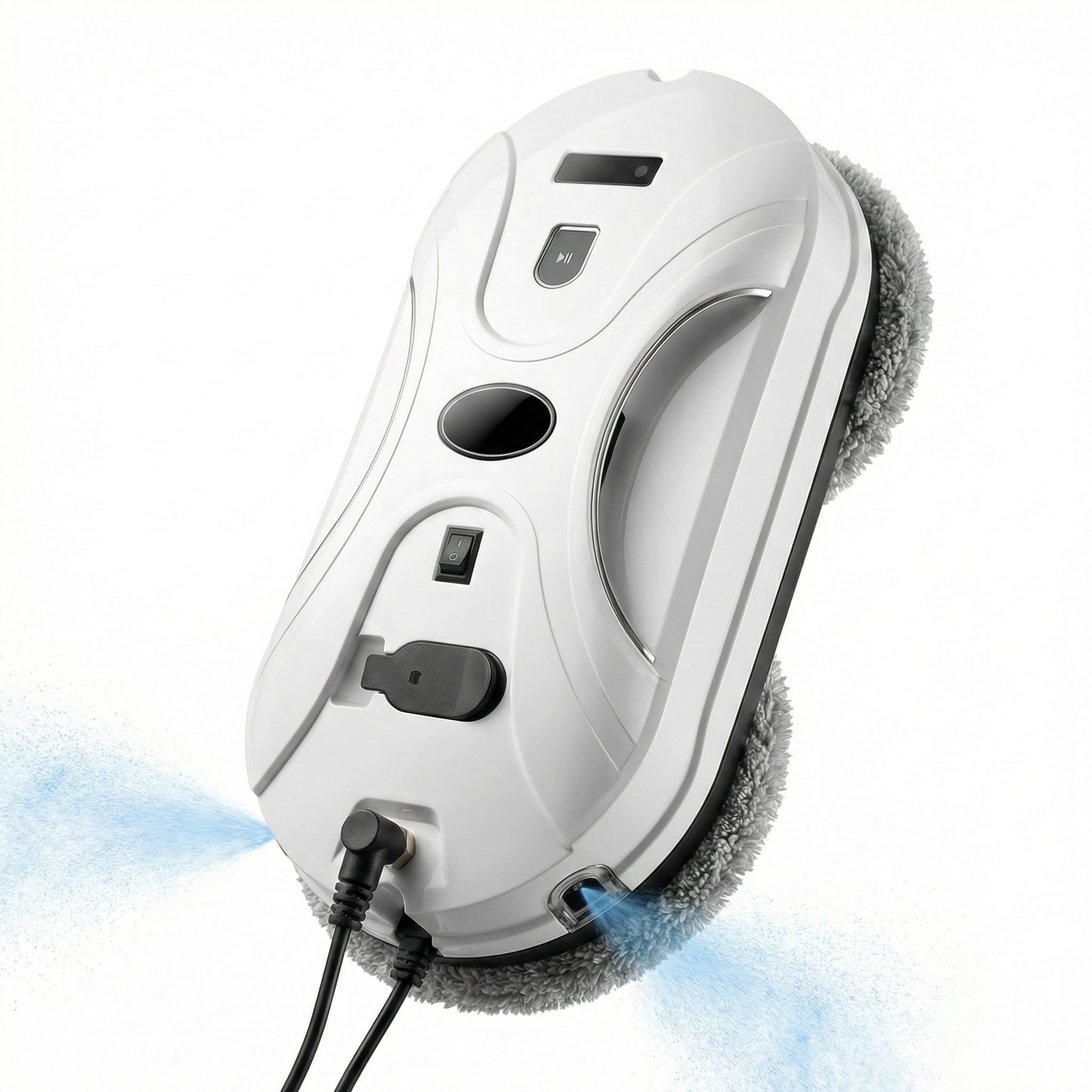 Photo 1 of Automatic Window Cleaning Robot, Window Cleaner Robot Auto Dual Spray, 2026 Model Robot Limpia Vidrios AI Path Planning, 3000Pa Suction, Remote Control, Edge Detection for Streak-Free Glass - SS1