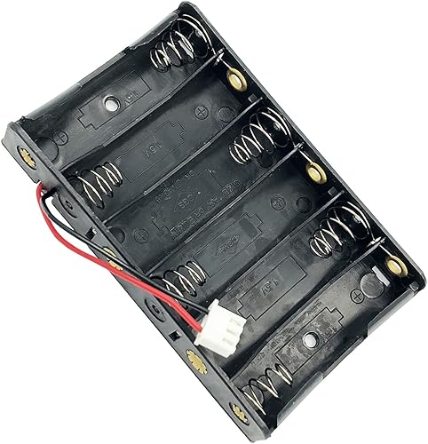 LF&LQEW 1 bandeja de batería AA con enchufe JST para transmisor Frsky Taranis QX7QX7S (tamaño 3.622 x 2.205 x 0.591in)