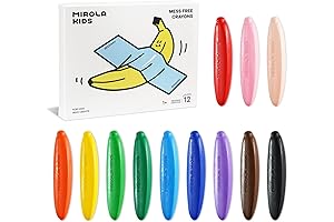 Washable Crayons for Toddlers Age 1-3: Safe and Fun for Little Artists