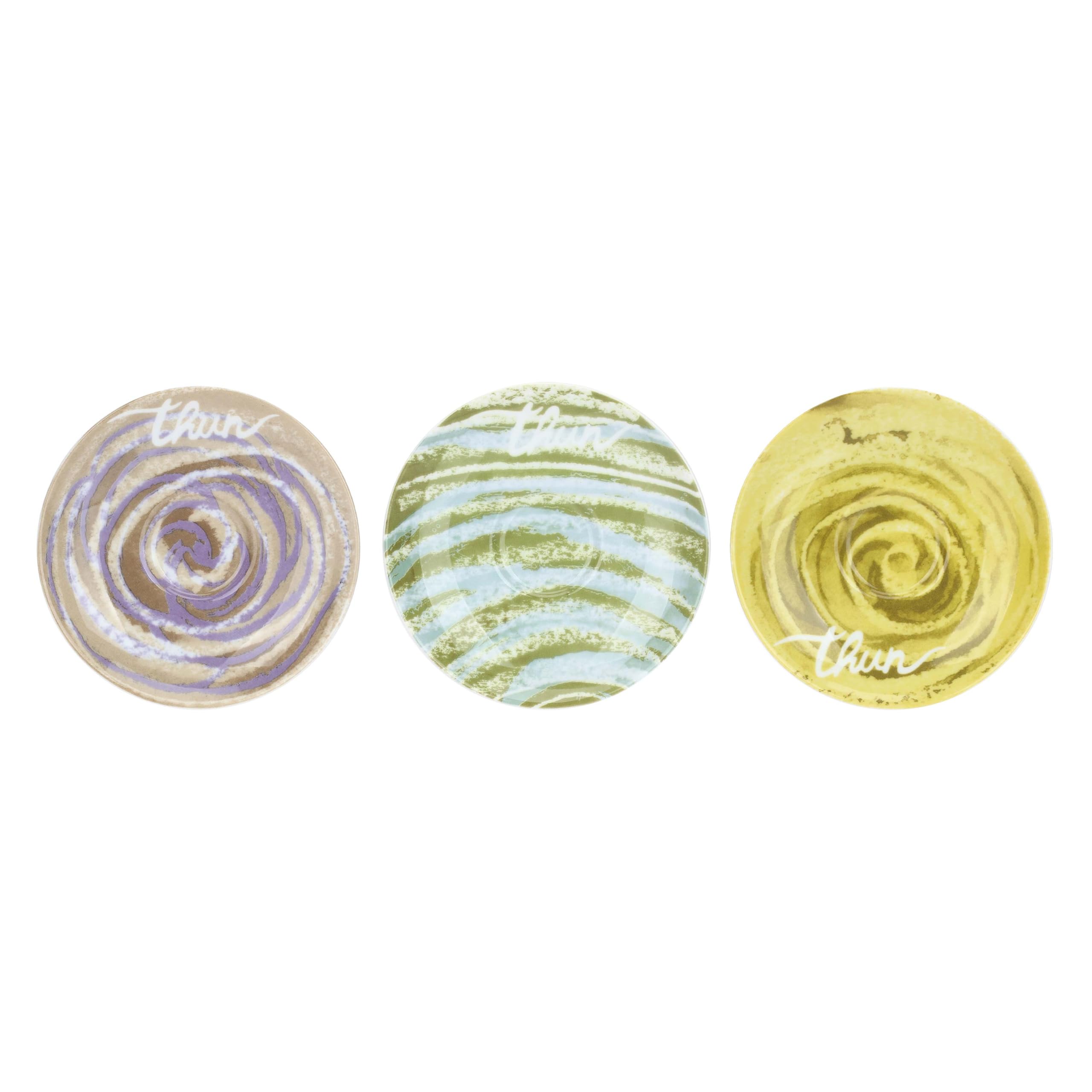 THUN - Set 6 tazzine espresso, Oasi - Porcellana - 6 * 9cm