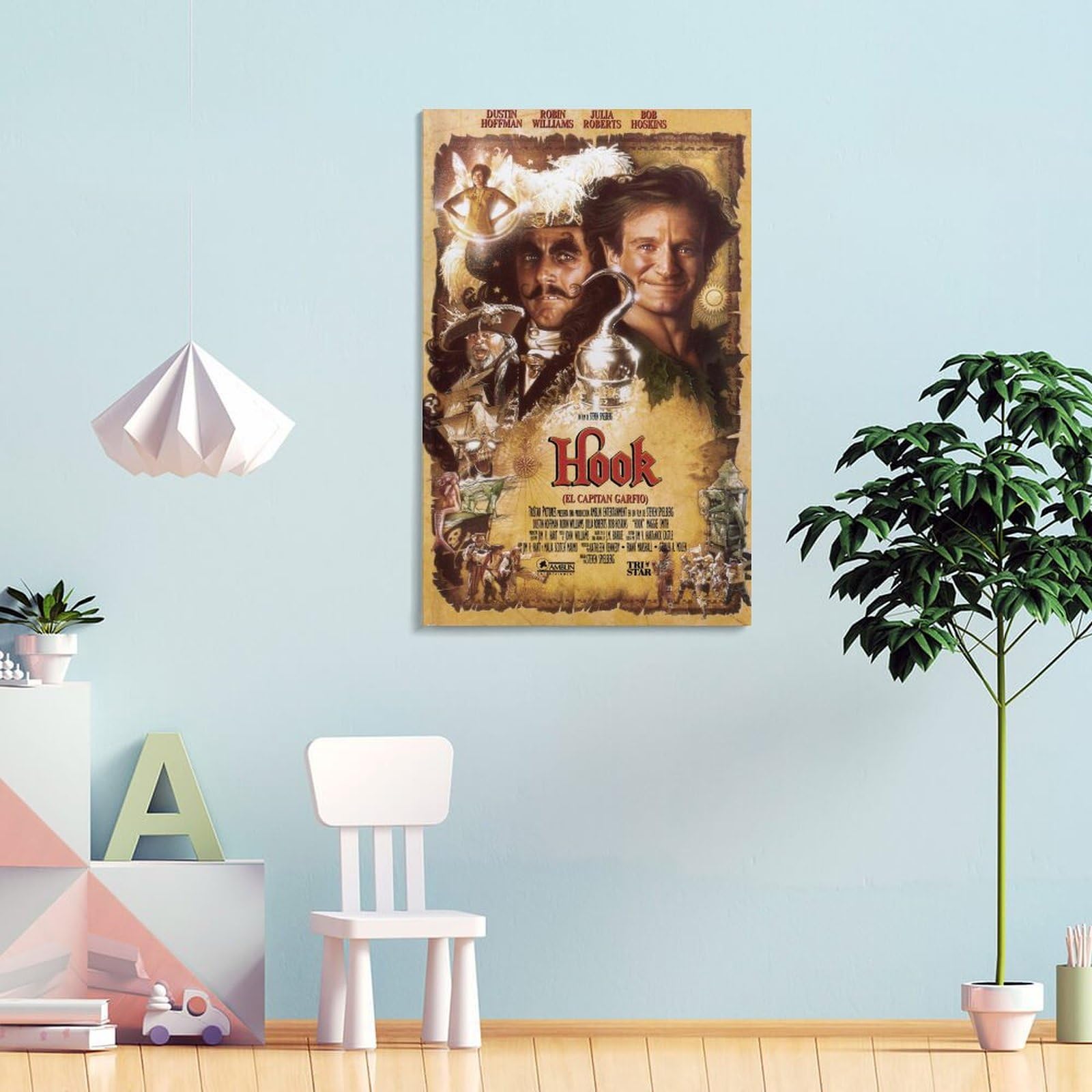 Amazon.com: Hook 1991 Comedy Movie Posters Classic 90s Vintage